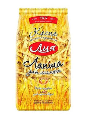 700g LIJA Schnittnudel für Lagman // Лия Лапша Лапша яичная Лагманная