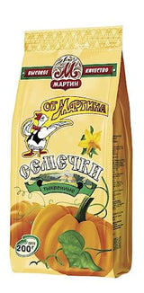 200g Martin Kürbiskerne gesalzen // Семечки тыквенные "От Мартина" неочищенные с солью