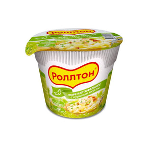 40g Rollton Kartoffelpüree mit Hühnergeschmack // Картофельное пюре c куринным вкусом