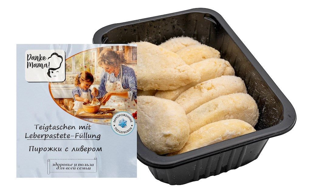 500g Spasibo Mama Kartoffelküchlein mit Leberwurst // Спасибо Мама Картофельный пирог с Ливером