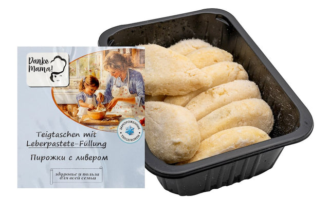 500g Spasibo Mama Kartoffelküchlein mit Leberwurst // Спасибо Мама Картофельный пирог с Ливером
