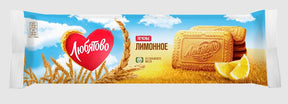 280g Lyubyatovo Kekse mit Zitronengeschmack // Печенье Лимонное