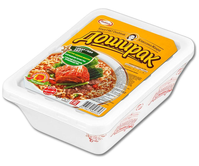 90g Doshirak Instant Nudeln mit Kimchi Geschmack // Лапша со вкусом кимчи 