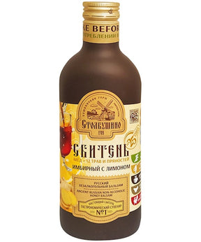 250g Stolbushino Sbiten Balsam mit Ingwer und Zitrone // Столбушино Сбитень концентрированный Имбирный с лимоном