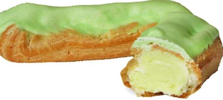 350g Spasibo Mama Blätterteig (Eclair) mit Pistaziencreme // Пирожное "Эклер" Фисташковый  