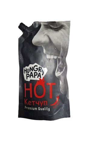 480g Semiluki Ketchup Golodnij Papa Hot  // Кетчуп Голодный папа «Острый» 