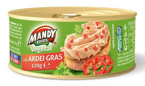 120g Mandy Foods Gemüseaufstrich m Paprika / Pate ardei // Овощной Паштет с паприкой