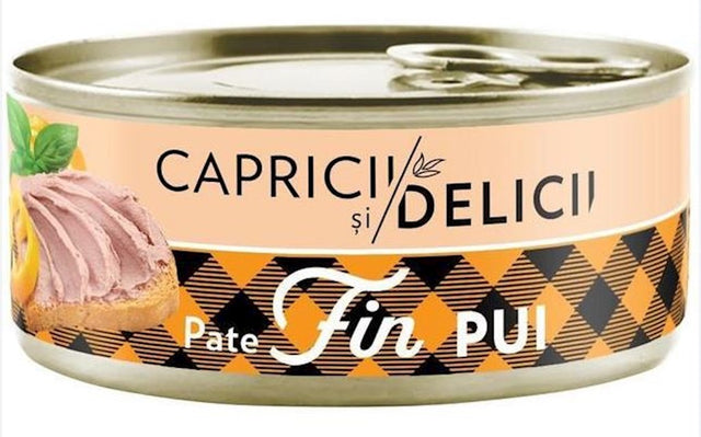 120g C&D Hühnerpastete 20% / Pate fin pui 20% // Паштет из курицы 20% 
