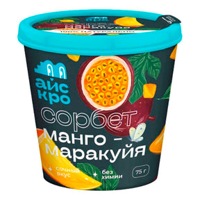 75g ICECRO Fruchte-Sorbet Mango-Passionsfrucht // фруктовый Сорбет манго-маракуйя