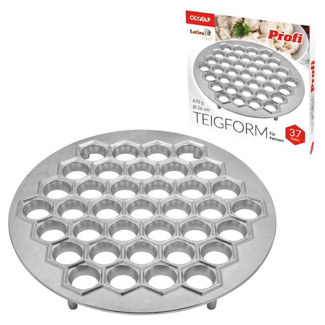 Teigform Profi  für 37 Teigtaschen 1st // Пельменница "Profi "; Ø 26 см 