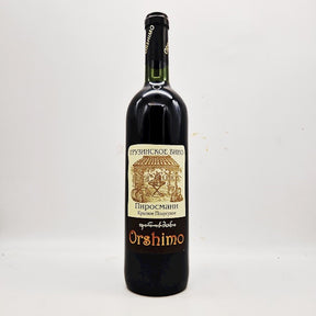 0,75 L Orshimo Wein Pirosmani rot halbtrocken alc.11,7% // Вино "Пиросмани" красное сухое