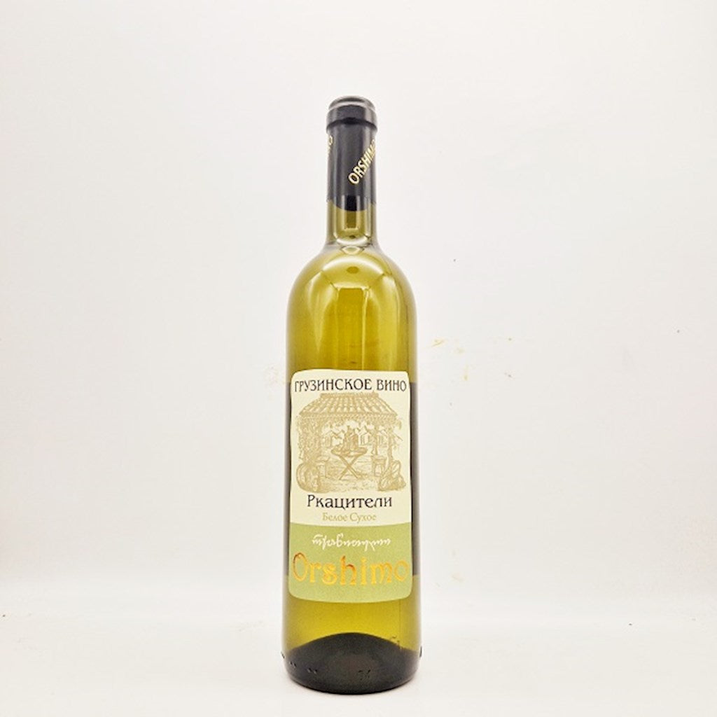 0,75 L Orshimo Wein Rkatsiteli weiss trocken alc.11,5% // Вино "Ркацители" белое сухое