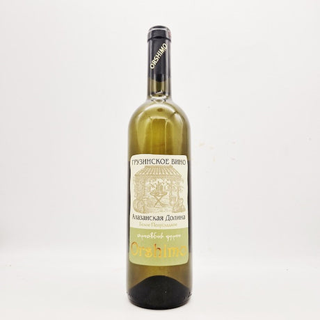 0,75 L Orshimo Wein Alazani Valley weiss lieblich alc.11,5% // Вино "Алзанская Долина" белое полусладкое