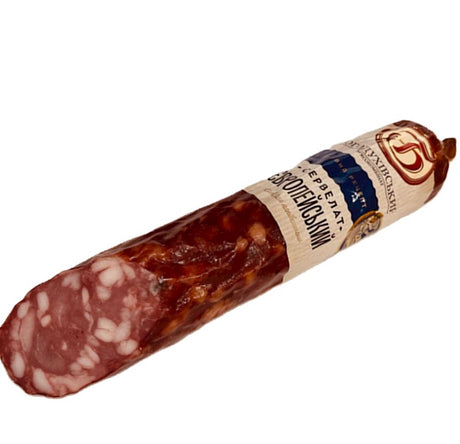 Bogodukhivsky Salami geräuchert "Evropejsij"  ca.300g // Сервелат "Европейский"  полукопченый