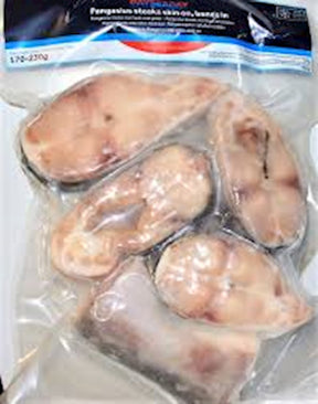 1kg DaySeaDay Pangasius-Steak glasiert 20% Glasur // Стейк Пангасиуса  20% глазировки