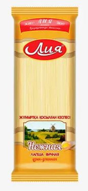 250g LIJA/Miton Eier-Schnittnudel  // Лия Лапша Яичная 