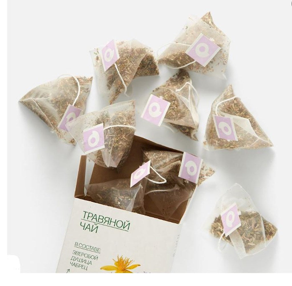 30g Samokat Kräutertee "Na Zdorovje"  // Самокат Травяной чай "На Здоровье" зверобой, душица, чабрец