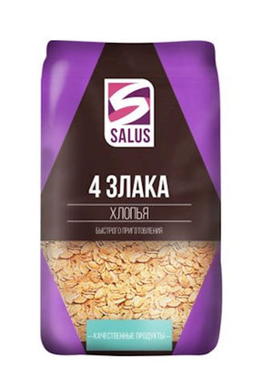 400g Salus Mischung aus 4 Getreidesorten // Смесь хлопьев 4 злака 