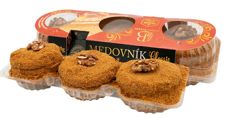 360g Family Bakery Altböhmische Honigtörtchen 3er -18°C  // Старочешский медовик Dukatek