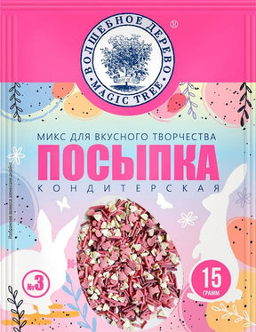 15g W.D. Bunte Streusel Nr.3 // Посыпка кондитерская Nr.3
