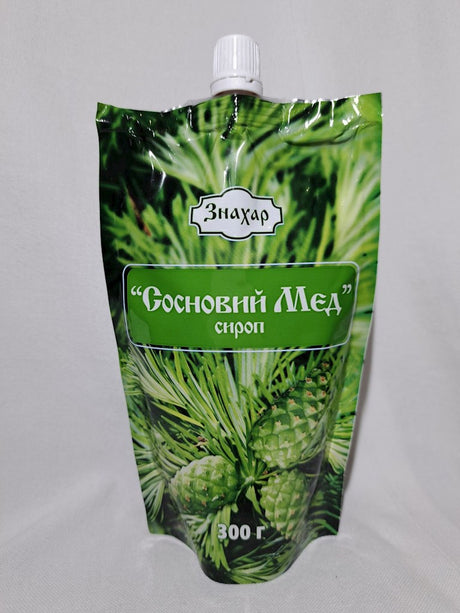 300g Znahar Kiefernzapfensirup "Sosnoviy Med" // Сироп "Сосновый мед" 