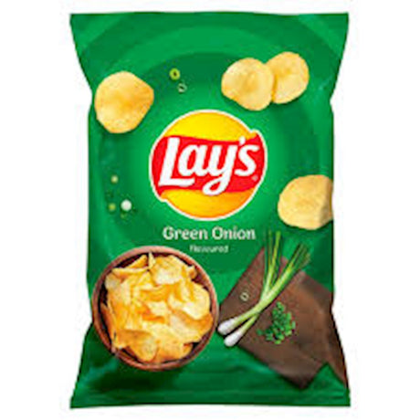 130g  Lays Kartoffelchips mit unge Zwiebelgeschmack // Картофельные чипсы Lay's со вкусом молодого лука
