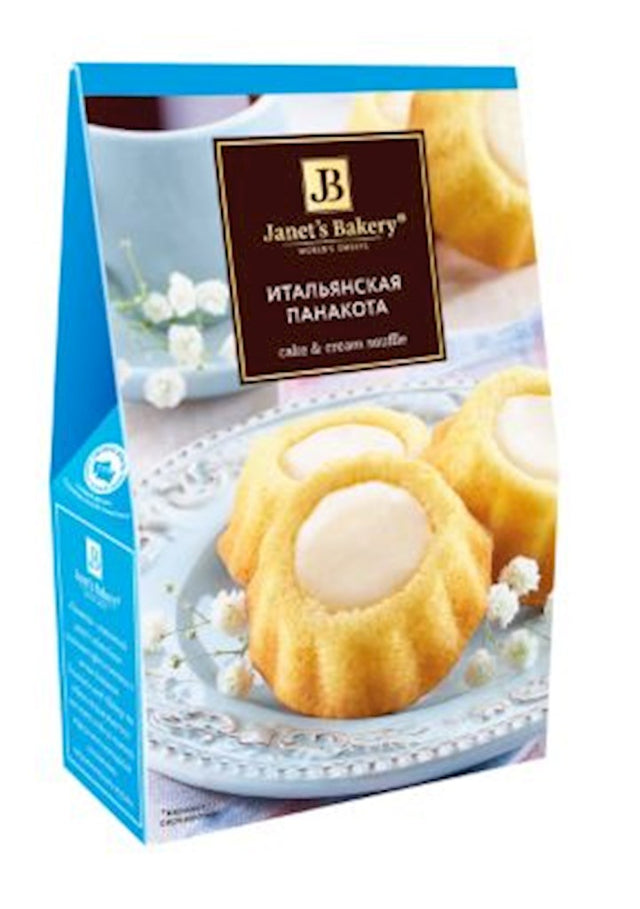 142g Janet’s Bakery Italienisches Dessert  "Panna Cotta" // Итальянский десерт "Панакота"