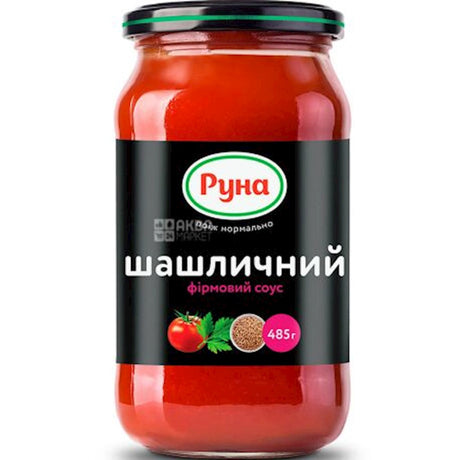 485g Runa Soße für Schaschlik // Соус "Для Шашлыка"