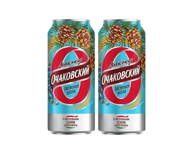 0,45l Ochakovo Erfrischungsgetränk Taiga-Cola // Лимонад  Таежная кола  