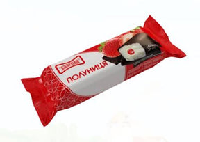 36g Zlagoda Quarkriegel in Glasur mit Erdbeerfüllung // Сырок творожный с клубничной начинкой