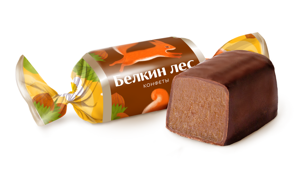 250g Schokopralinen Eichhörnchen Belkin Les AKF