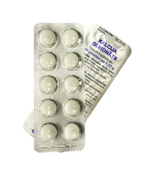 "Calcium gluconatе", 10 Tab. // «Глюконат кальция», 10 таблеток