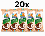 20er Pack KiK Eis Escimo Vanille in Glasur mit Haselnuss 20X70g // 20 шт. мороженого-эскимо KiK с ванильным пломбиром в глазури с фундуком, 20x70 г