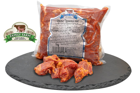 1,0 kg Schaschlik aus Schweinenacken "Georgian Deluxe"  //  Шашлык Грузинский люкс