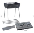 Koffergrill aus Stahl 2mm für 8 Spieße // Мангал-чемодан на 8 шампуров