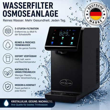 Wasserfilter Osmoseanlage,  schwarz  // Водяной фильтр Черный