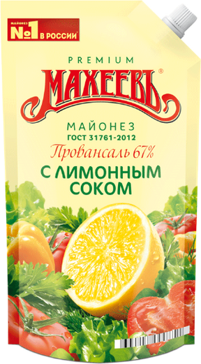 380g Maheev Mayonnaise Provencal mit Zitronensaft Mayo Provansal