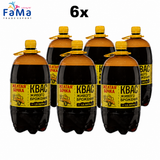 6er Pack Gelbes Fass, Kwas // Квас Желтая Бочка живого брожения