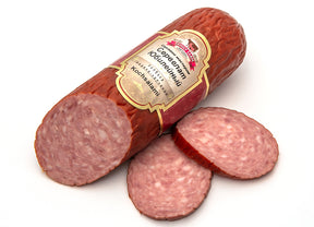 500g Salami Jubiläum Cervelat Jubilejny BUCHENHOLZRAUCH Kochsalami СЕРВЕЛАТ ЮБИЛЕЙНЫЙ