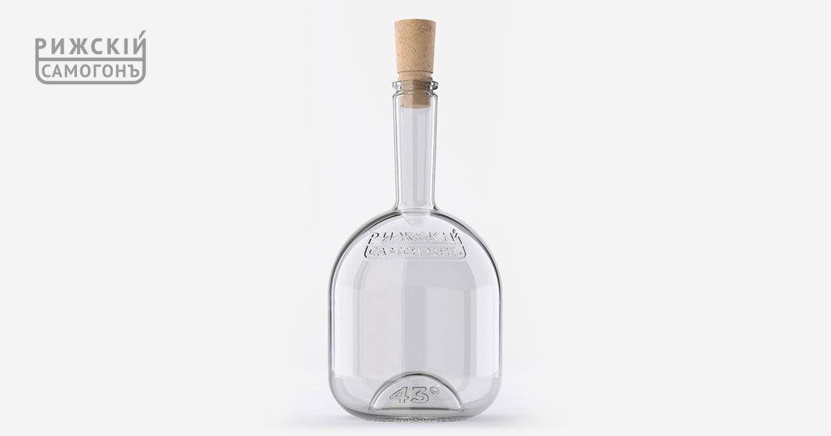 2,0 Liter Riga's Samogon Alc.43% Vol. Honigdestillat Honig Typ MOONSHINE САМОГОН РИЖСКИЙ