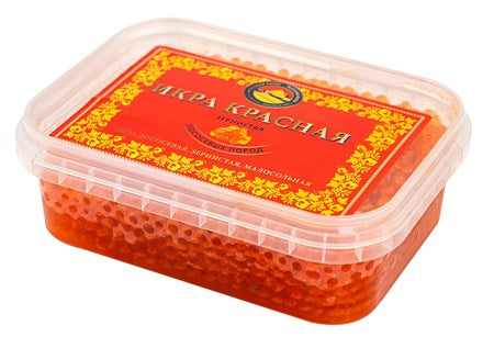 2.5kg Russkiy Bereg Lachskaviar 10X250g SAMMELBESTELLUNG Gorbuscha Wildfang t/k -18°C ИКРА