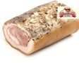 Bauchrolle gegagrt ca. 300g Schwein Fleischrolle mit Pfeffer Hausmacherart