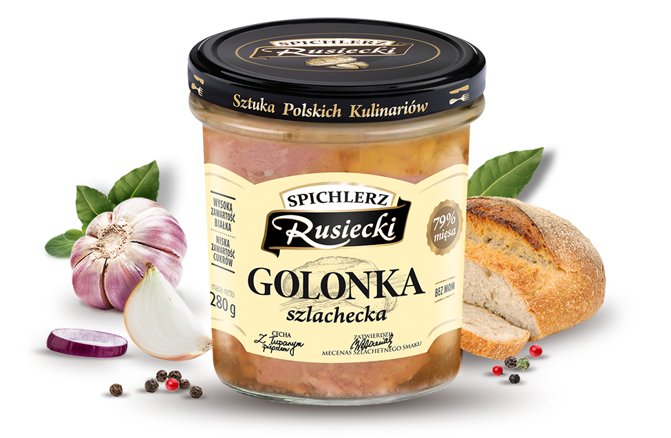 280g Schweinshaxenfleisch GESCHMORT Spichlerz Rusiecki Golonka Szlachecka СВИНАЯ ТУШЁНКА TUSCHENKA