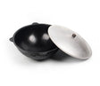 Ø 52cm 22 Liter Gusseisen Topf mit Deckel Kasan runder Boden Asia Wok Pilaw Plov // Узбекский Казан с круглое дно