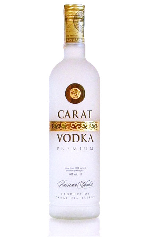0,7 Liter Wodka CARAT Premium Alc.40% Vol. Vodka ВОДКА ПРЕМИУМ КЛАСС СЛОВАКИЯ