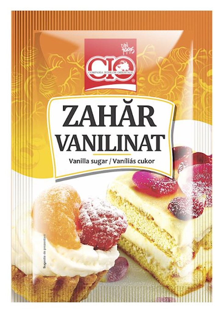 8g (RO) CIO Vanillezucker / Zahar Vanilinat // Сахар ванильный 8g (RO) CIO Vanillezucker / Zahar Vanilinat // Сахар ванильный