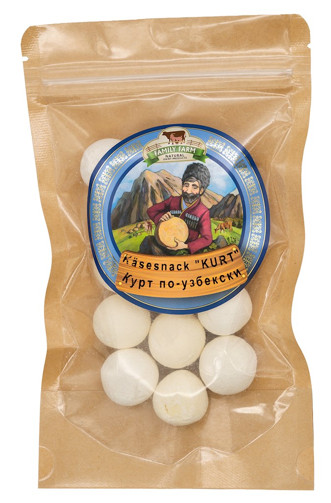 100g Kurt Käse Snack Usbekische Art // Kurt Сырная закуска 