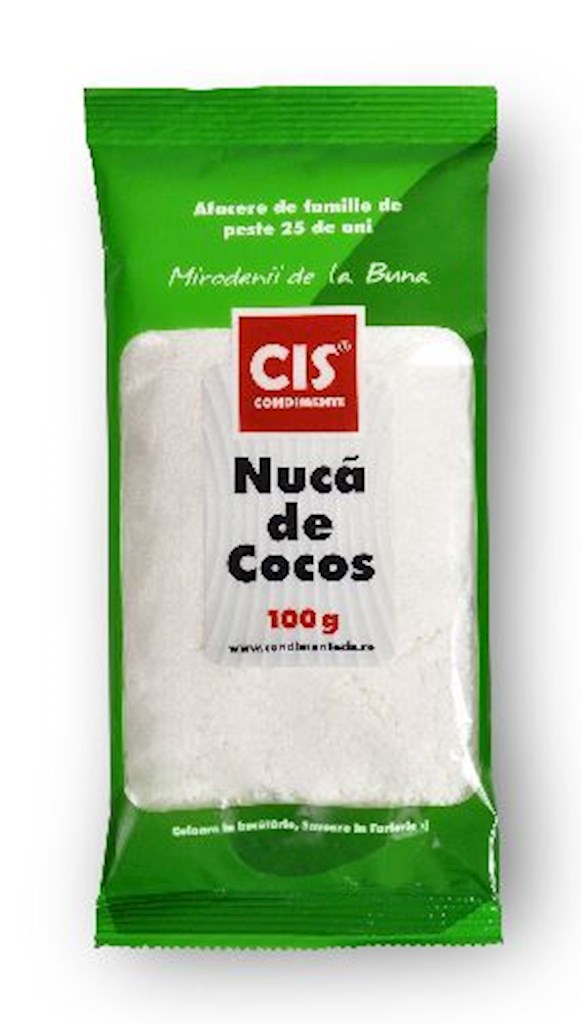 100g CIS Kokosnussflocken / Nuca de cocos  // Кокосовая стружка 