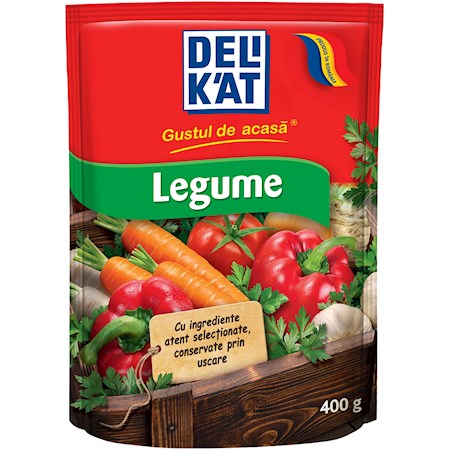 400g DELiKAT Gustul de acasa Legume // Приправа Вкус Дома для овощей  400g DELiKAT Gustul de acasa Legume // Приправа Вкус Дома для овощей