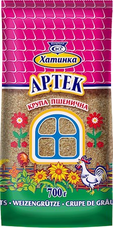 700g Hatinka Weizengrütze Artek // Крупа Пшеничная Артек 